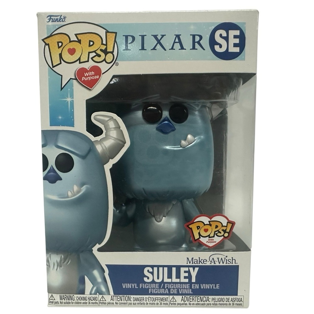 Funko POP Disney Monsters Inc Sulley Metallic Make A Wish 2022 Figure 63670